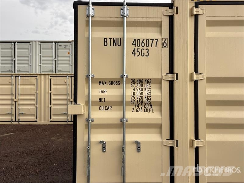 40 ft High Cube Multi-Door Storage Container Contenedores de almacenamiento