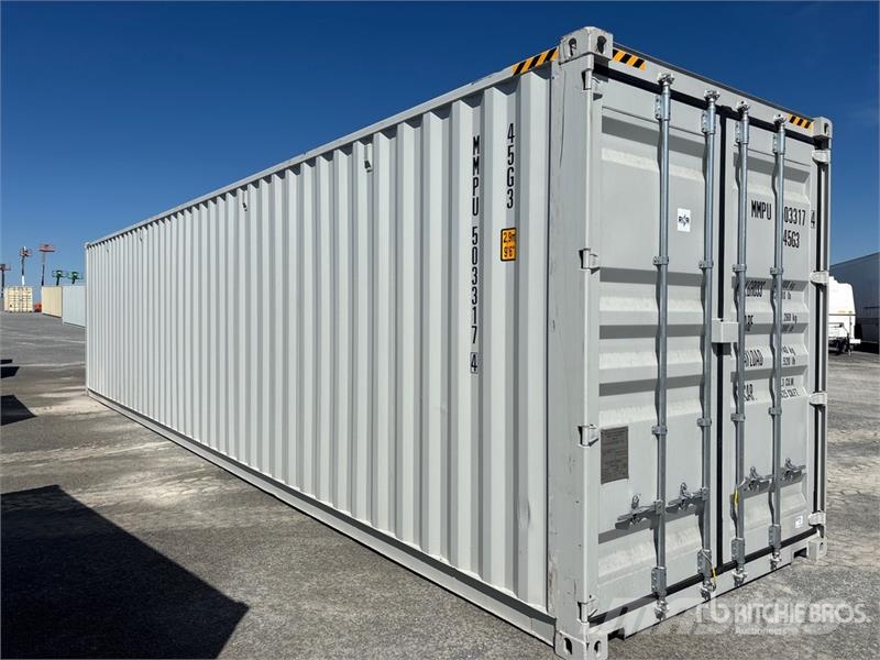  40 ft High Cube Multi-Door Storage Container Uzglabāšanas konteineri