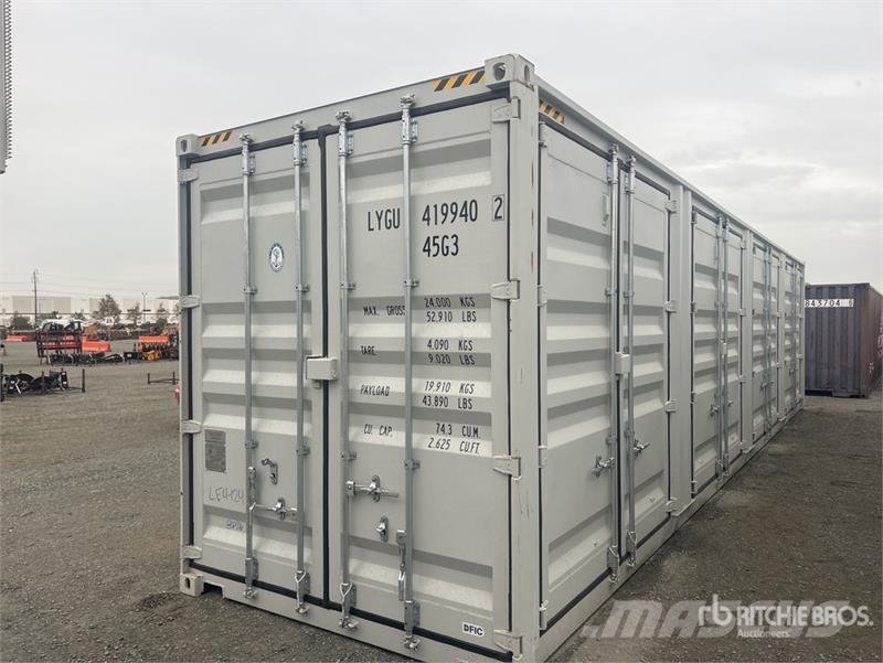  40 ft High Cube Multi-Door Storage Container Varastokontit