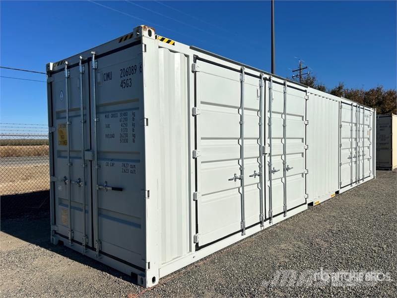 40 ft High Cube Multi-Door Storage Container Uzglabāšanas konteineri