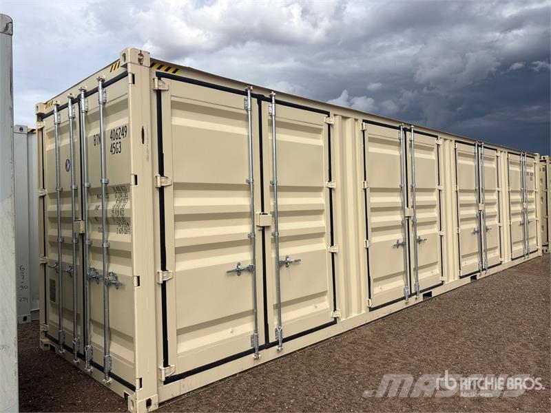  40 ft High Cube Multi-Door Storage Container Uzglabāšanas konteineri