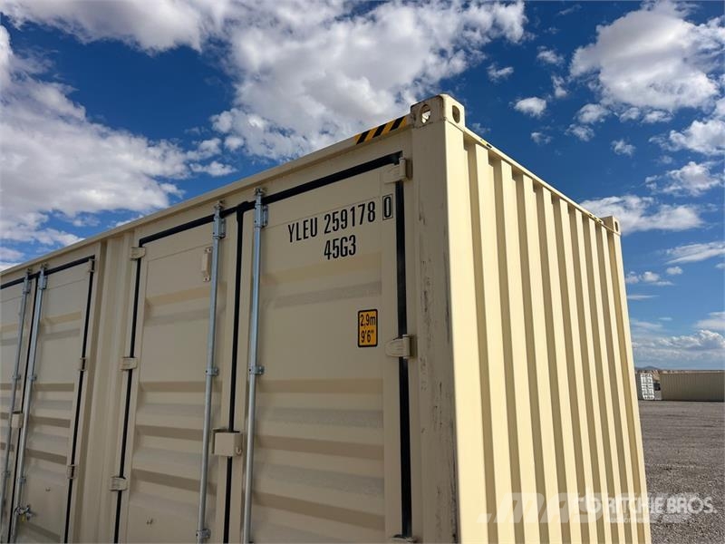 40 ft High Cube Multi-Door Storage Container 儲存用貨櫃