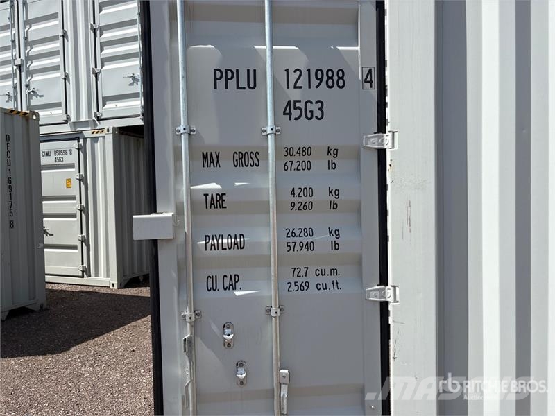  40 ft High Cube Multi-Door Storage Container Storage containers