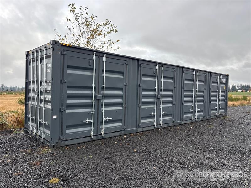 40 ft High Cube Multi-Door Storage Container Recipientes de armazenamento