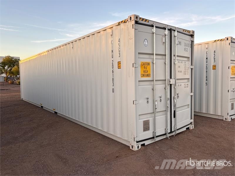 40 ft High Cube Multi-Door Storage Container Uzglabāšanas konteineri