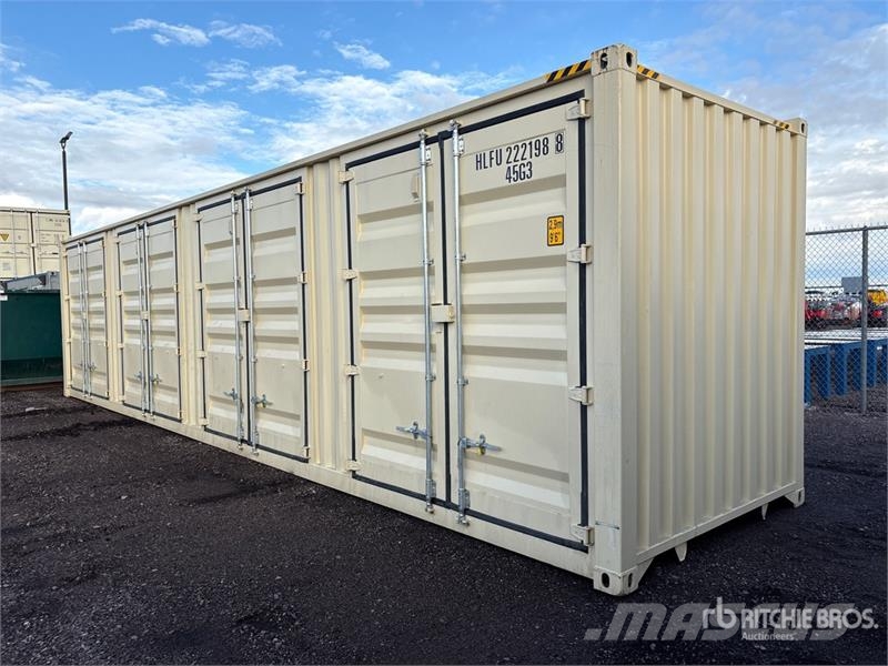  40 ft High Cube Multi-Door Storage Container Uzglabāšanas konteineri