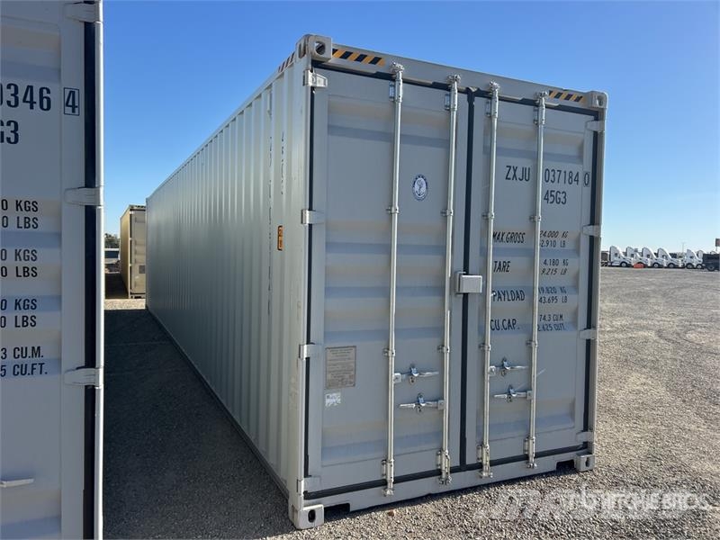 40 ft High Cube Multi-Door Storage Container Lagercontainere