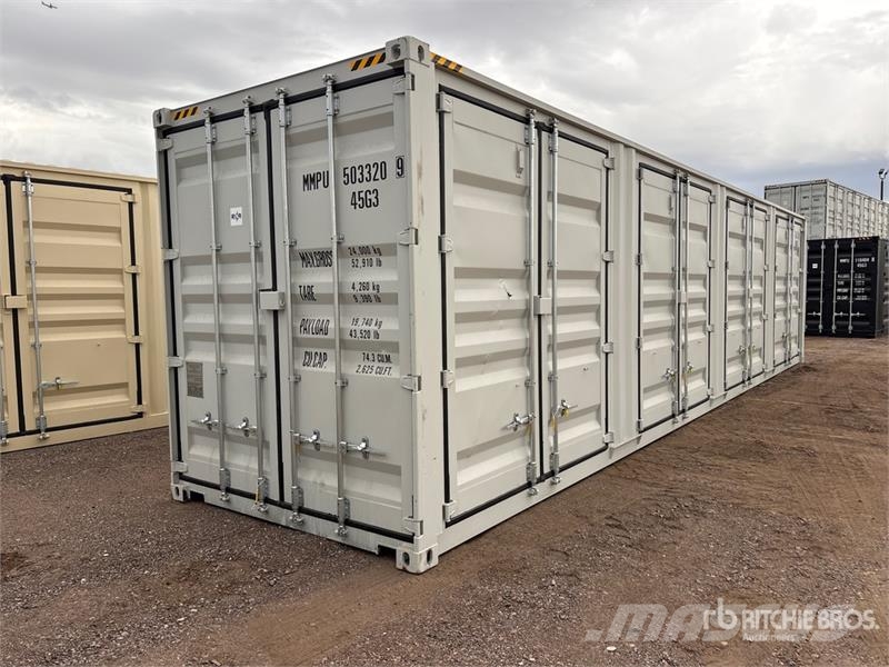  40 ft High Cube Multi-Door Storage Container Контейнеры для хранения