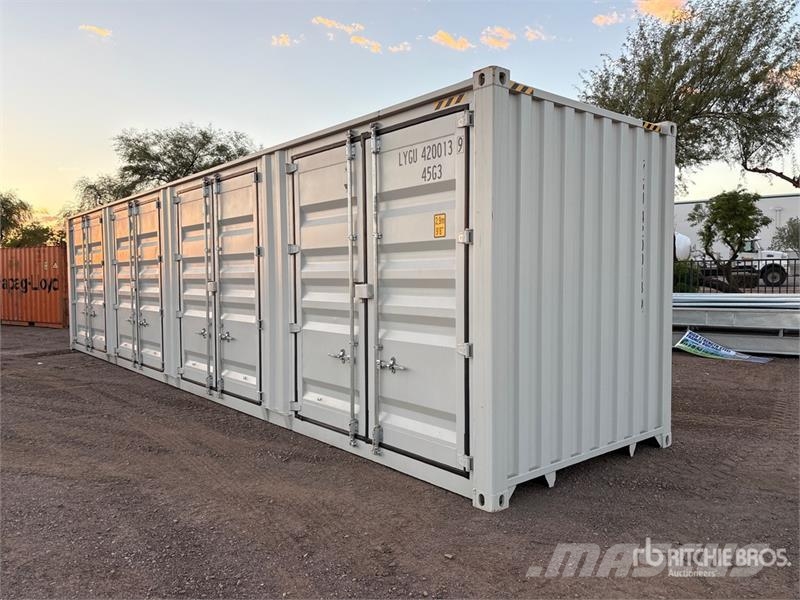 40 ft High Cube Multi-Door Storage Container Uzglabāšanas konteineri