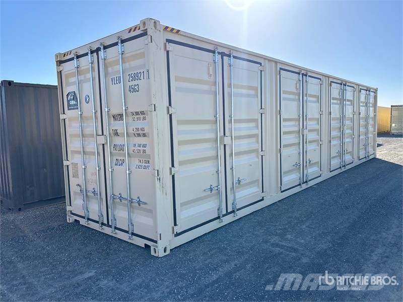 40 ft High Cube Multi-Door One-Way High Cube Multi Lagercontainere