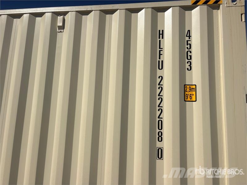 40 ft High Cube Multi-Door Storage Container Uzglabāšanas konteineri