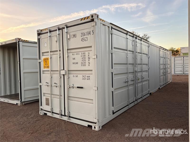 40 ft High Cube Multi-Door Storage Container Uzglabāšanas konteineri