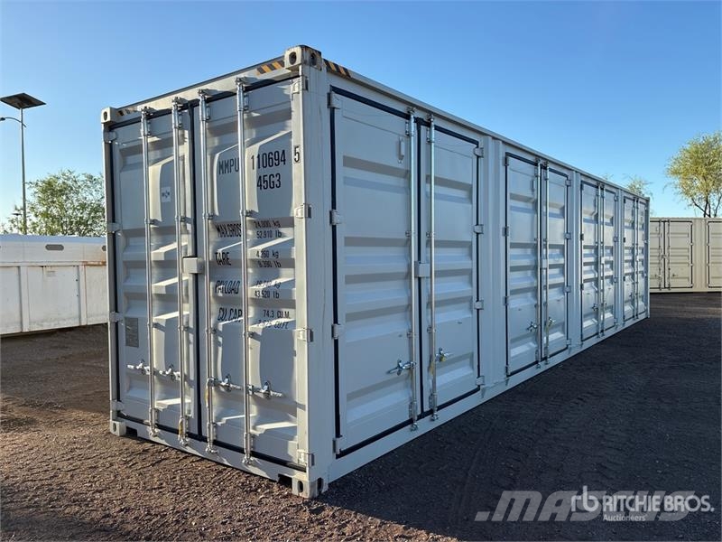 40 ft High Cube Multi-Door Storage Container Lagerbehälter