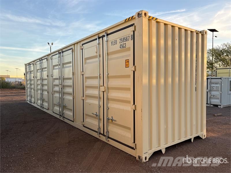 40 ft High Cube Multi-Door Storage Container Uzglabāšanas konteineri
