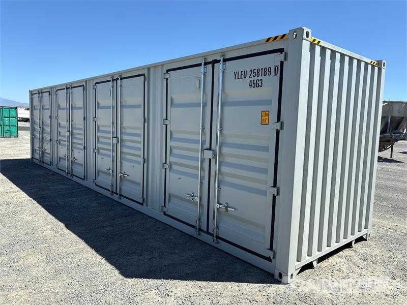  40 ft High Cube Multi-Door Storage Container Varastokontit