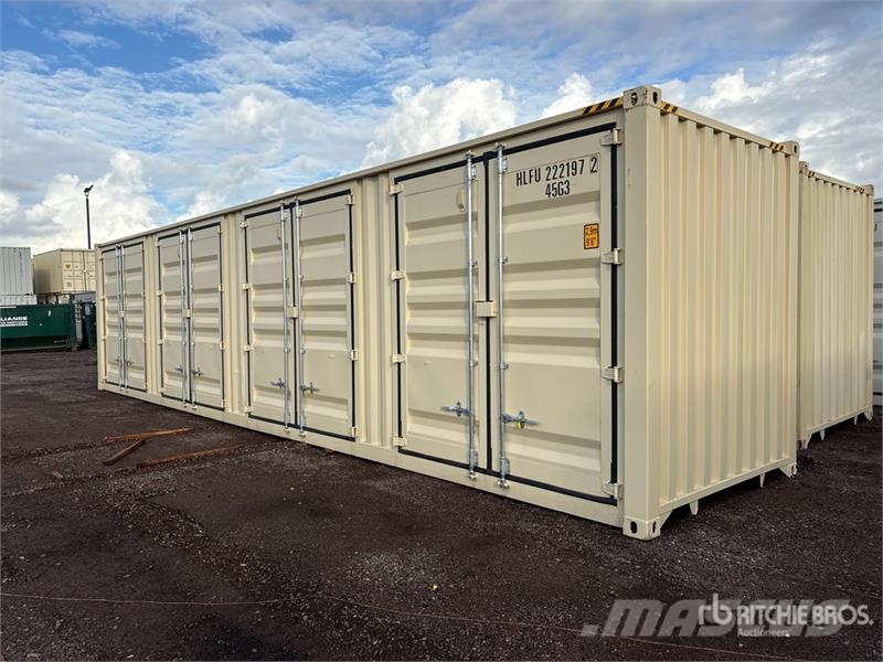 40 ft High Cube Multi-Door Storage Container Uzglabāšanas konteineri