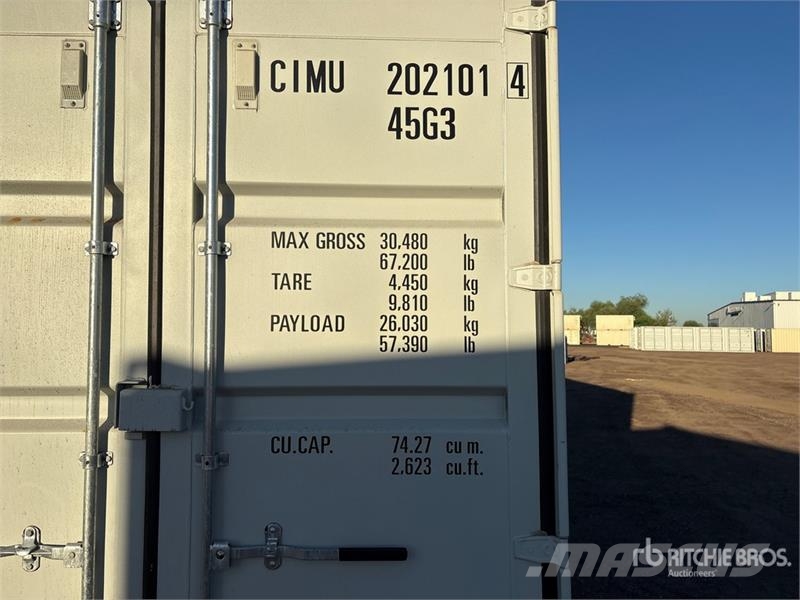 40 ft High Cube Multi-Door Storage Container Soojakud