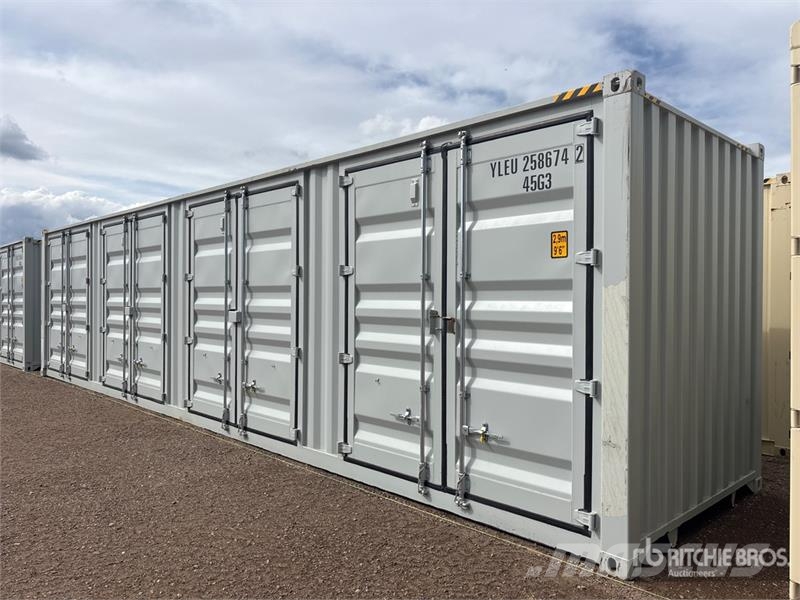 40 ft High Cube Multi-Door Storage Container Uzglabāšanas konteineri