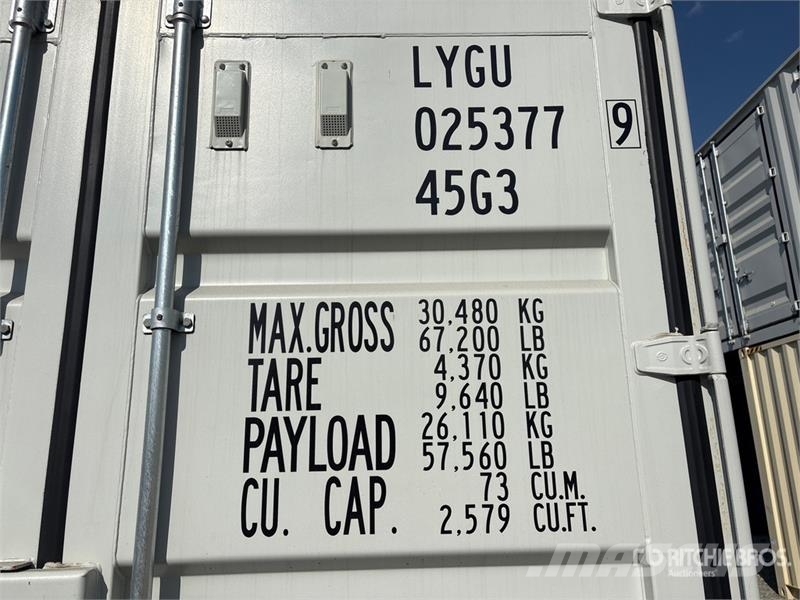  40 ft High Cube Multi-Door Storage Container Storage containers