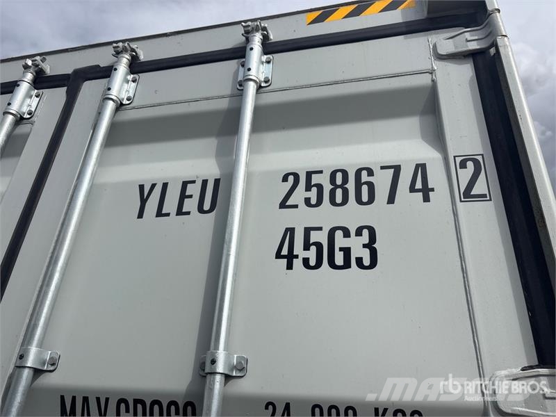  40 ft High Cube Multi-Door Storage Container Uzglabāšanas konteineri