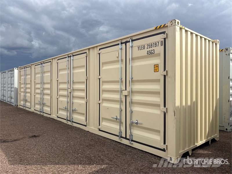  40 ft High Cube Multi-Door Storage Container Uzglabāšanas konteineri