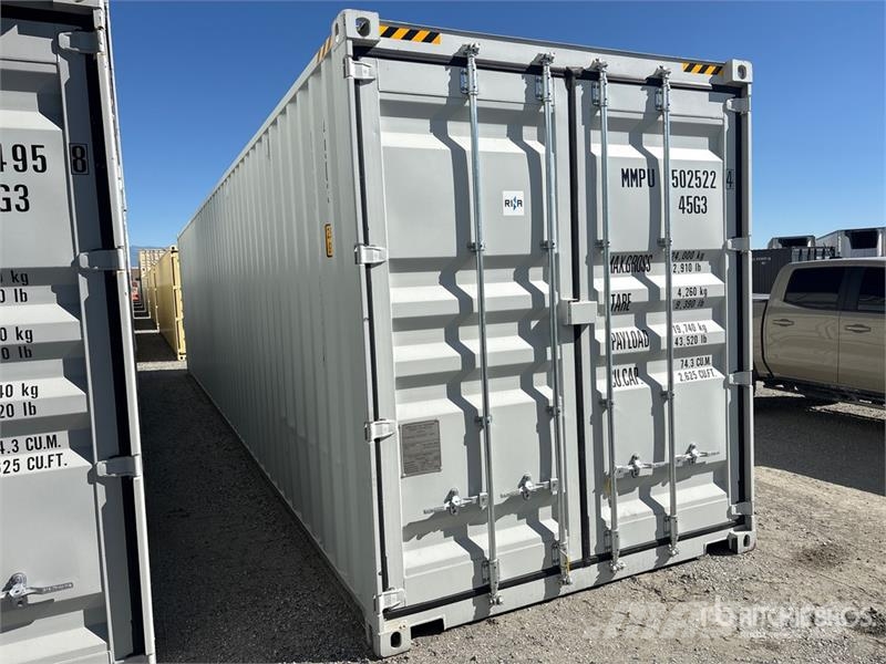 40 ft High Cube Multi-Door Storage Container (Unus Lagerbehälter