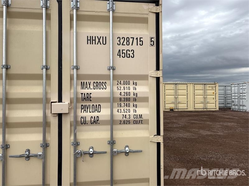  40 ft High Cube Multi-Door Storage Container Контейнеры для хранения