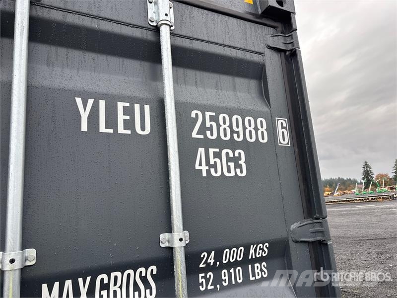 40 ft High Cube Multi-Door Storage Container Recipientes de armazenamento