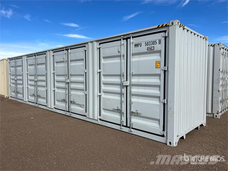 40 ft High Cube Multi-Door Storage Container Varastokontit