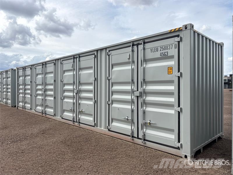 40 ft High Cube Multi-Door Storage Container حاويات تخزين