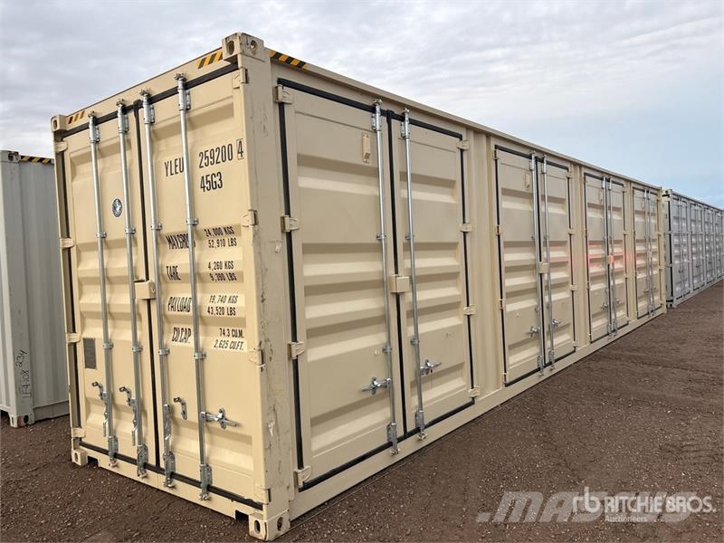 40 ft High Cube Multi-Door Storage Container Kontejnerji za skladiščenje