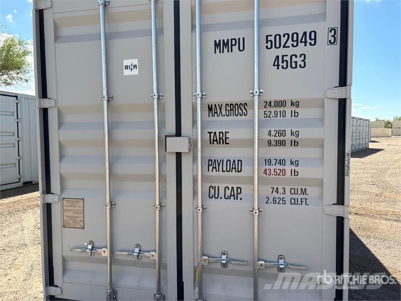 40 ft High Cube Multi-Door Storage Container 儲存用貨櫃