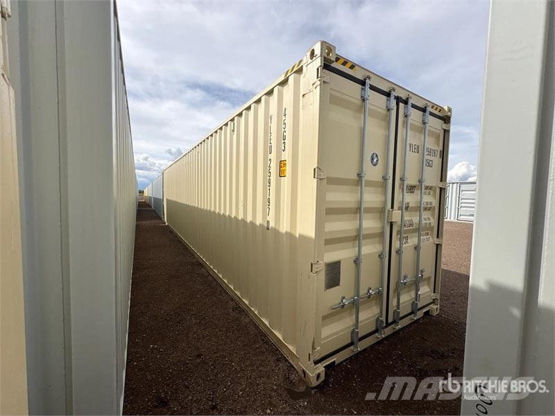  40 ft High Cube Multi-Door Storage Container Uzglabāšanas konteineri