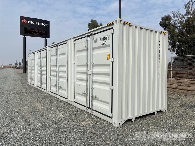 40 ft High Cube Multi-Door Storage Container Uzglabāšanas konteineri