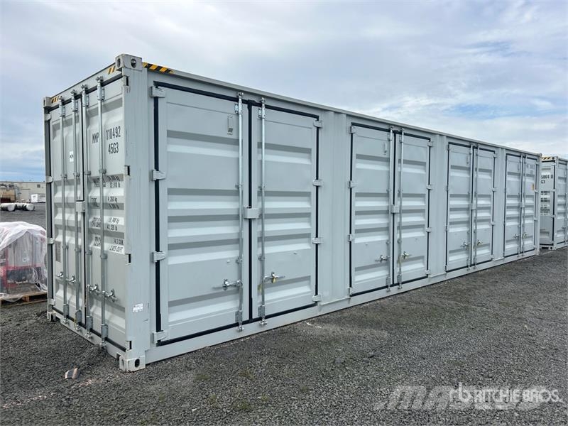 40 ft High Cube Multi-Door Storage Container Conteneurs de stockage