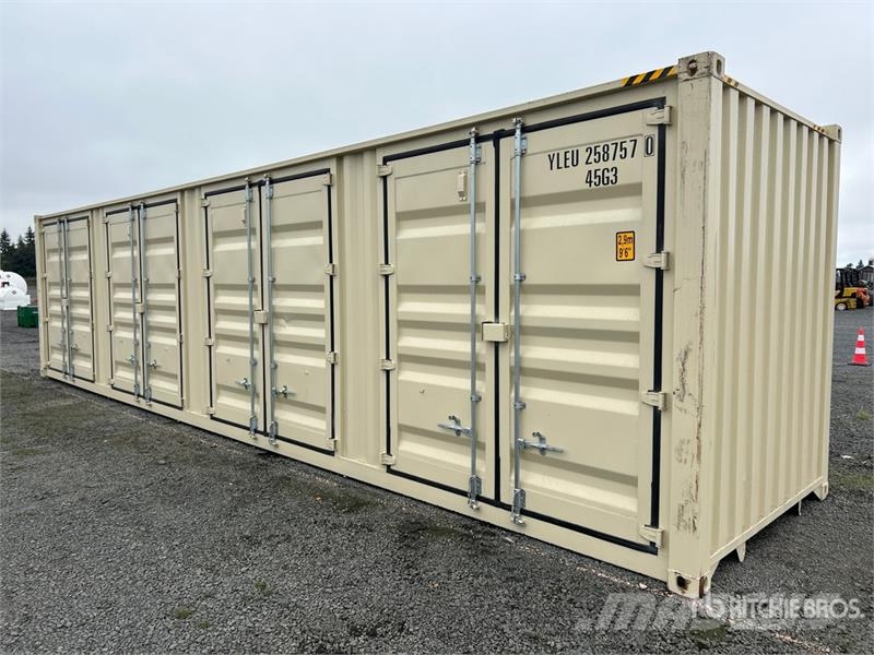  40 ft High Cube Multi-Door Storage Container Lagerbehälter