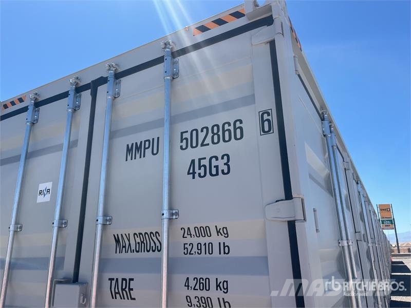  40 ft High Cube Multi-Door Storage Container Varastokontit