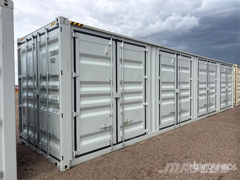 40 ft High Cube Multi-Door Ft One-Way High Cube S Uzglabāšanas konteineri