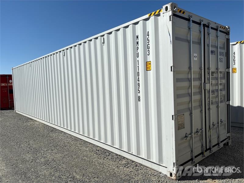 40 ft High Cube Multi-Door Storage Container 보관 컨테이너