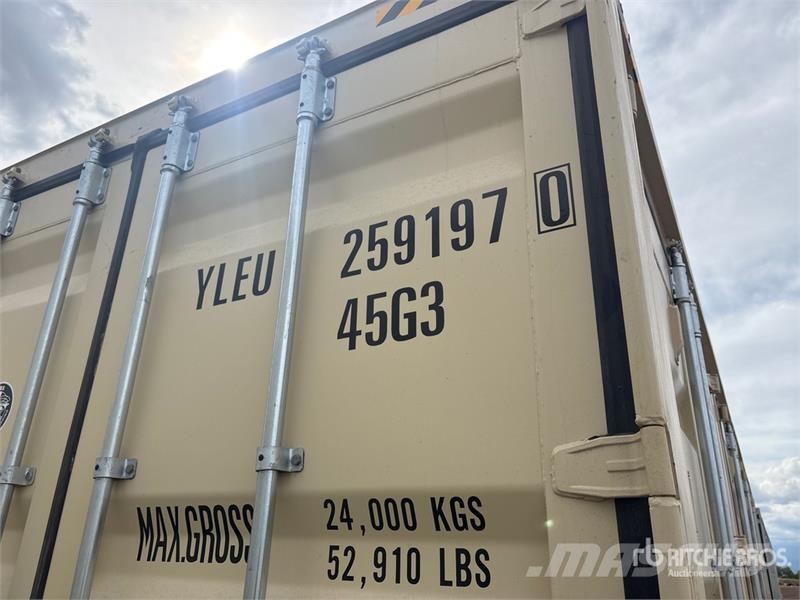  40 ft High Cube Multi-Door Storage Container Uzglabāšanas konteineri