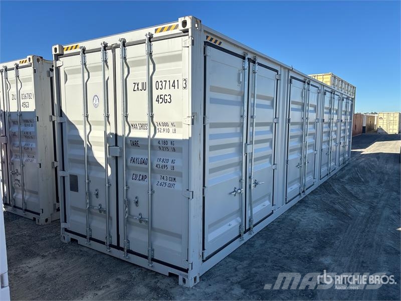 40 ft High Cube Multi-Door Storage Container Lagerbehälter