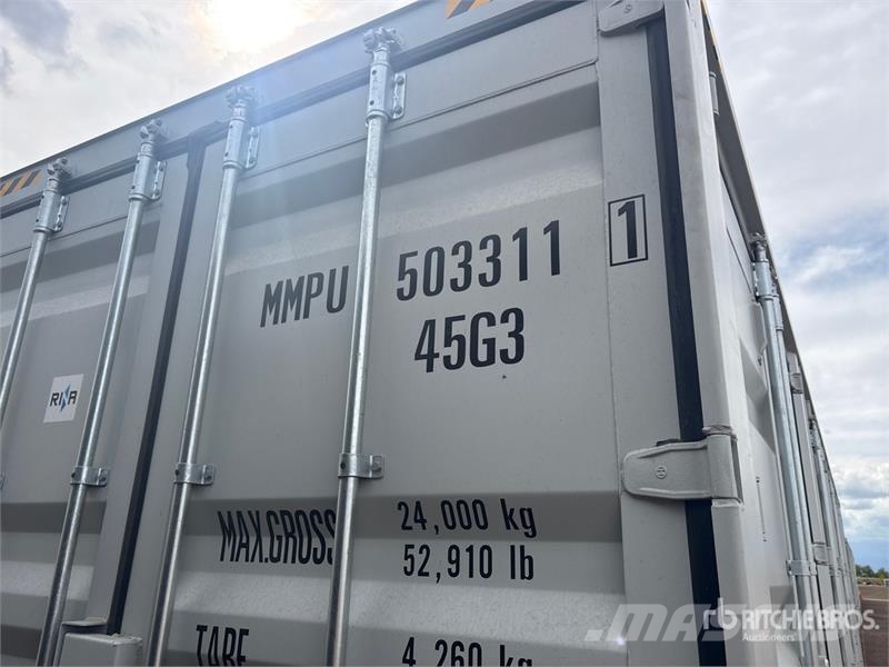  40 ft High Cube Multi-Door Storage Container Uzglabāšanas konteineri