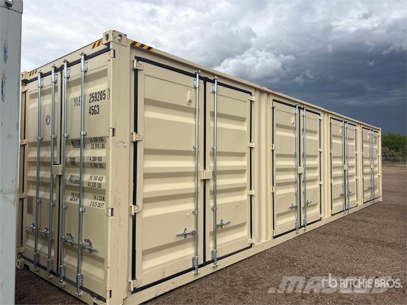 40 ft High Cube Multi-Door Storage Container Uzglabāšanas konteineri