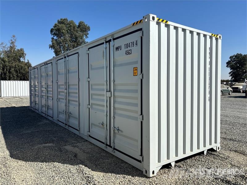  40 ft High Cube Multi-Door Storage Container 貯蔵