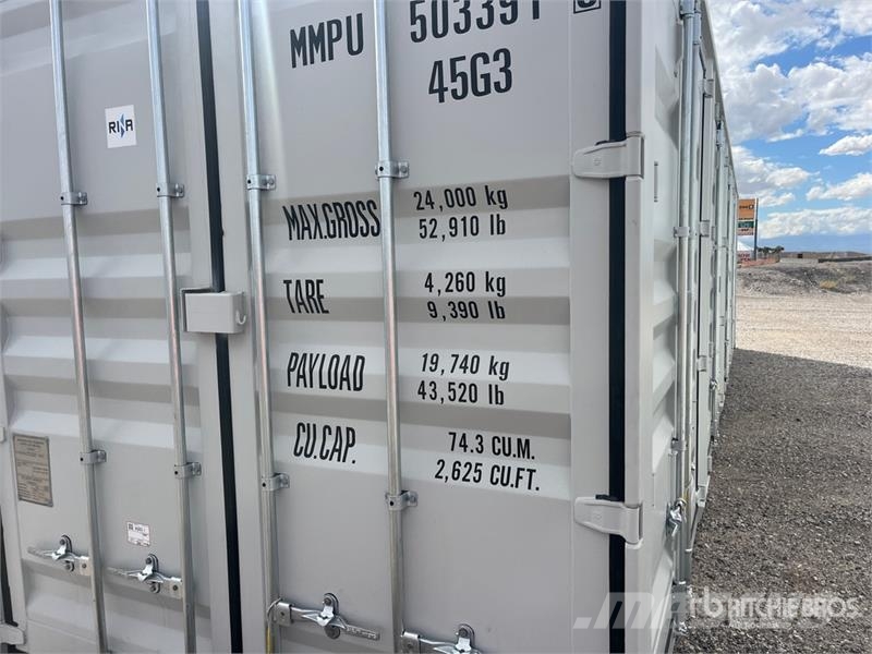  40 ft High Cube Multi-Door Storage Container Kontejnerji za skladiščenje