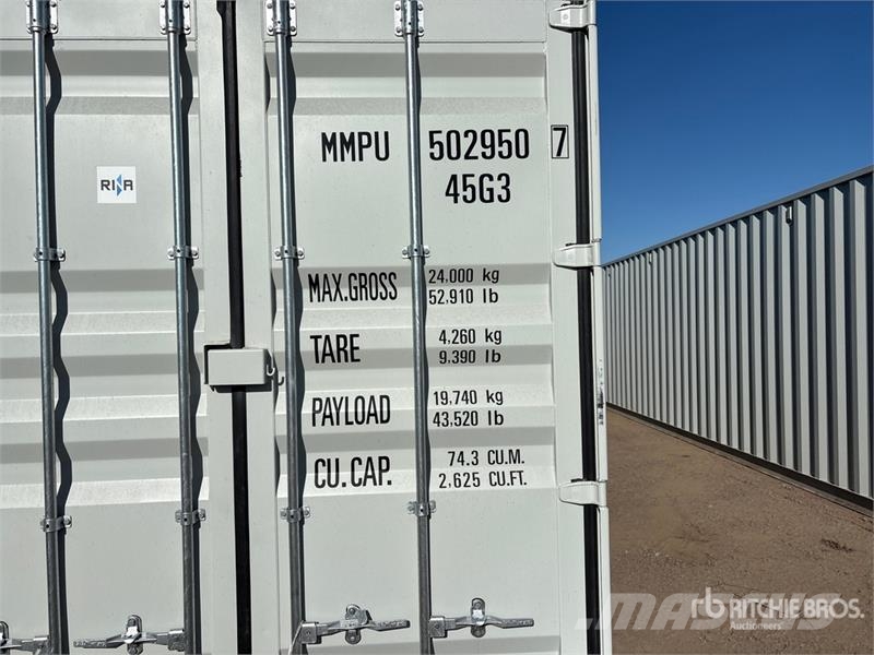 40 ft High Cube Multi-Door Storage Container 儲存用貨櫃