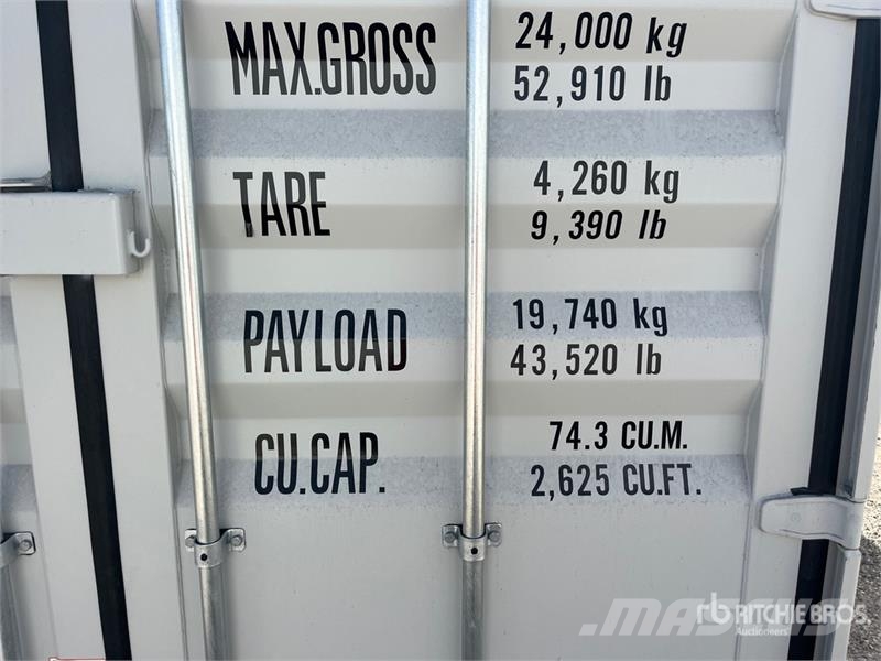 40 ft High Cube Multi-Door Storage Container 儲存用貨櫃