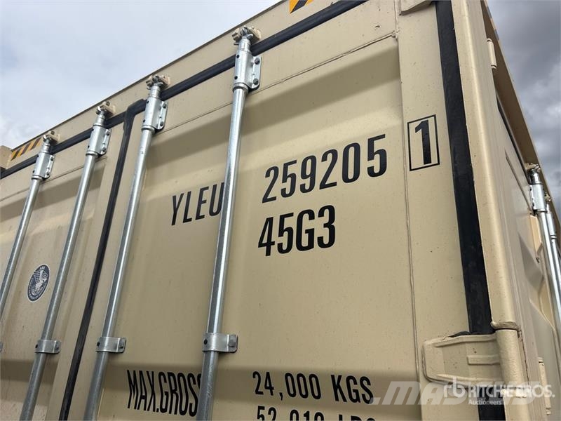 40 ft High Cube Multi-Door Storage Container Uzglabāšanas konteineri