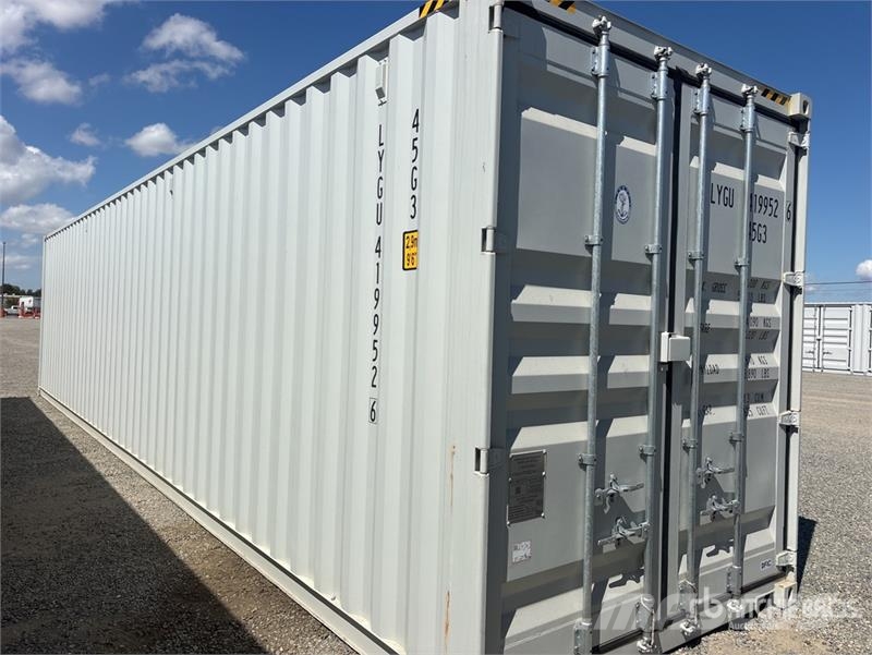 40 ft High Cube Multi-Door Storage Container Varastokontit