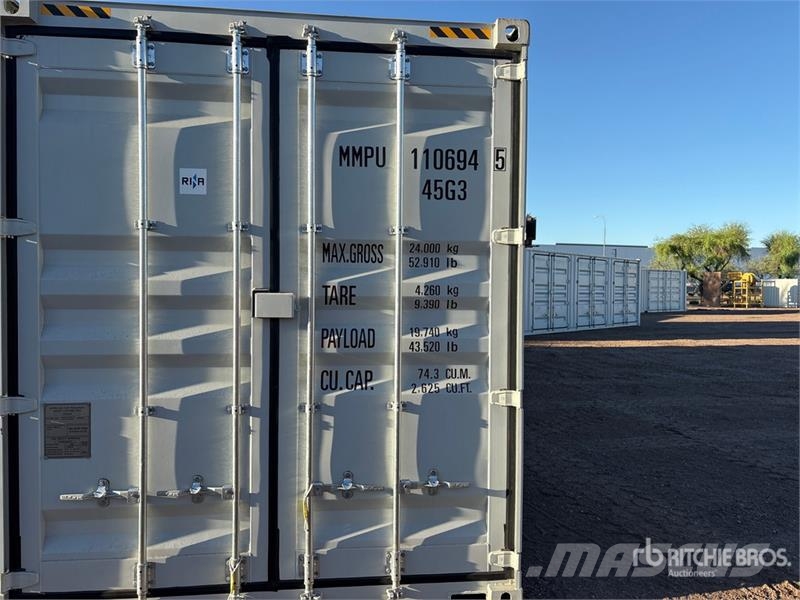 40 ft High Cube Multi-Door Storage Container Lagerbehälter